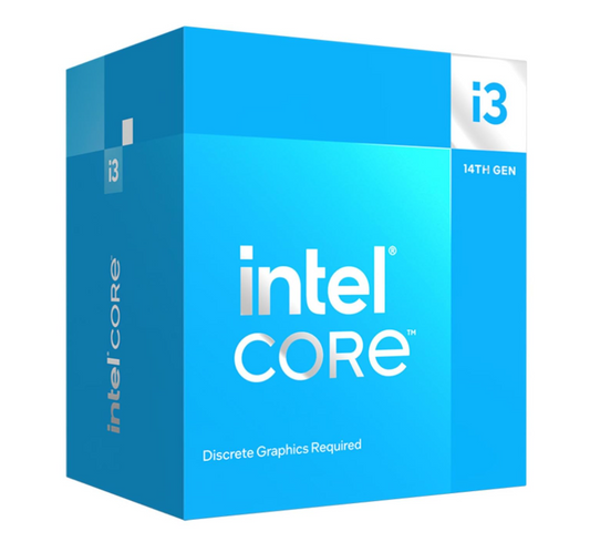 INTEL Core i3 14100F 14th Generation Processor ( 4 GHz / 4 Cores / 8 Threads )