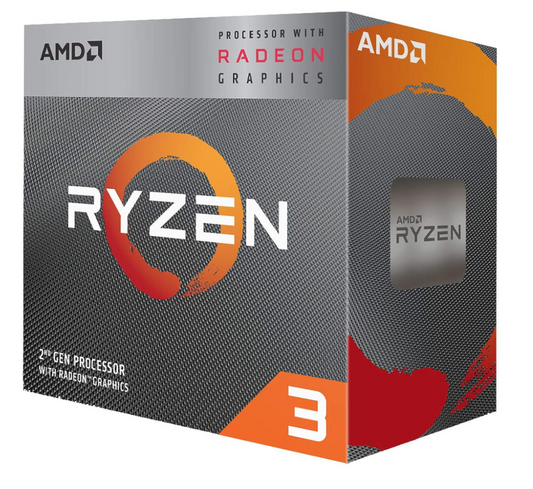 AMD Ryzen 3 3200G 3rd Generation Processor (4GHz/ 4Cores/ 4Threads)