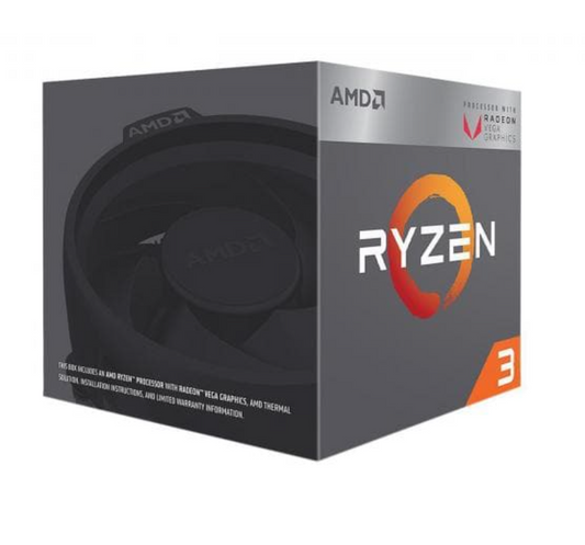 AMD Ryzen 3 2200G APU 2nd Generation Processor (3.7GHz/ 4Cores/ 8Threads)